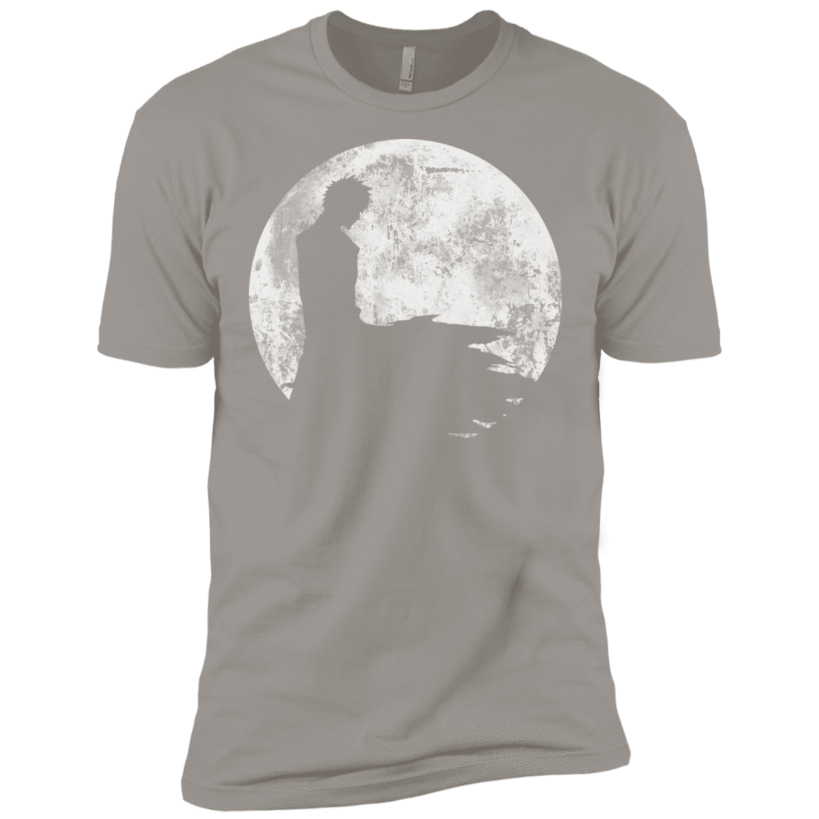 T-Shirts Light Grey / X-Small Shinigami Moon Men's Premium T-Shirt