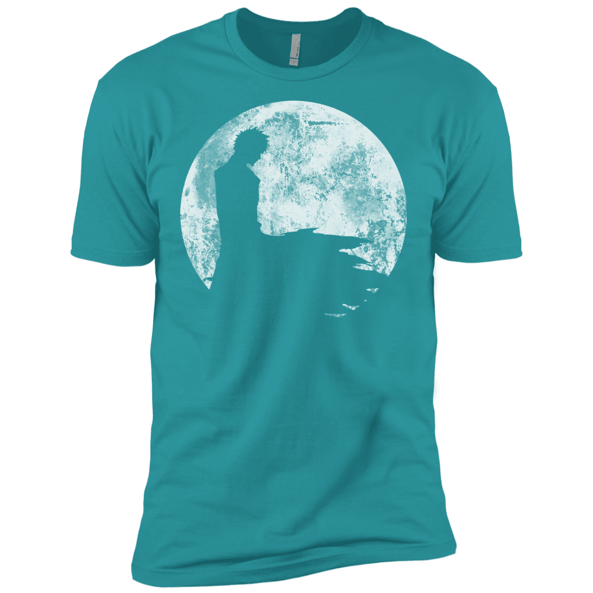 T-Shirts Tahiti Blue / X-Small Shinigami Moon Men's Premium T-Shirt