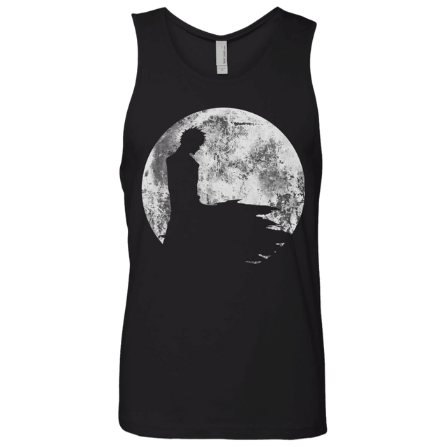 T-Shirts Black / S Shinigami Moon Men's Premium Tank Top