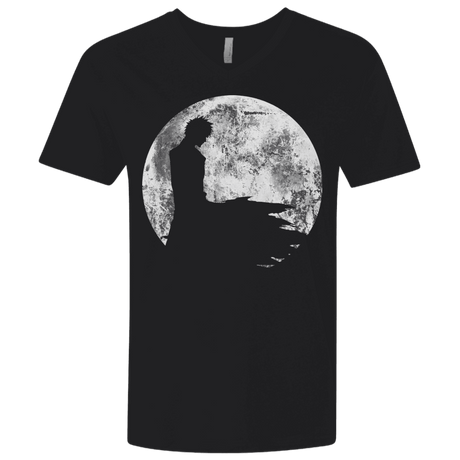 T-Shirts Black / X-Small Shinigami Moon Men's Premium V-Neck
