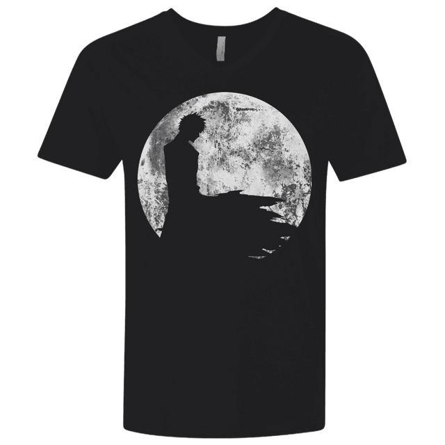 T-Shirts Black / X-Small Shinigami Moon Men's Premium V-Neck