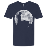 T-Shirts Midnight Navy / X-Small Shinigami Moon Men's Premium V-Neck