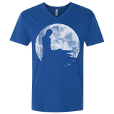 T-Shirts Royal / X-Small Shinigami Moon Men's Premium V-Neck