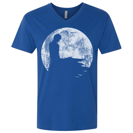 T-Shirts Royal / X-Small Shinigami Moon Men's Premium V-Neck