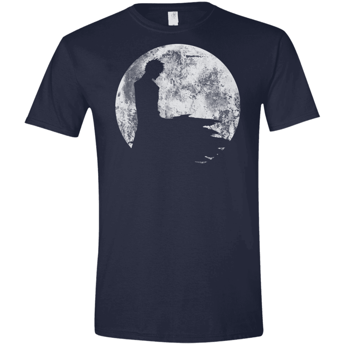 T-Shirts Navy / X-Small Shinigami Moon Men's Semi-Fitted Softstyle