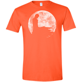 T-Shirts Orange / S Shinigami Moon Men's Semi-Fitted Softstyle
