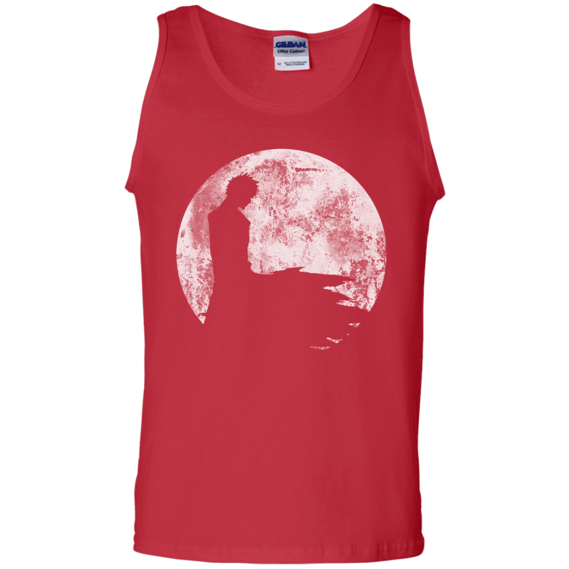 T-Shirts Red / S Shinigami Moon Men's Tank Top
