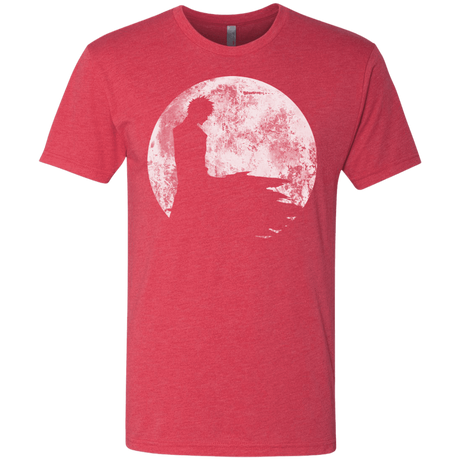 T-Shirts Vintage Red / S Shinigami Moon Men's Triblend T-Shirt