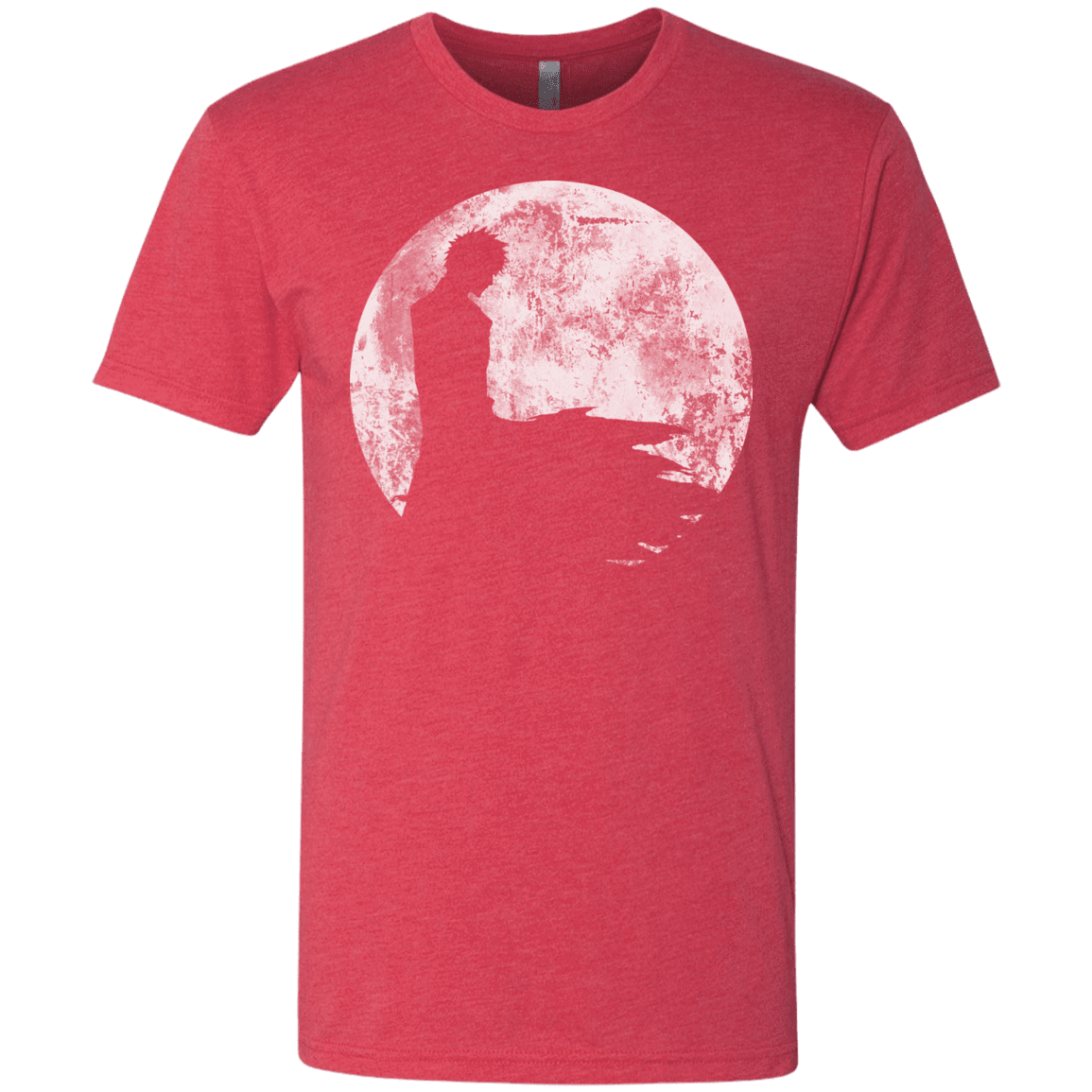 T-Shirts Vintage Red / S Shinigami Moon Men's Triblend T-Shirt