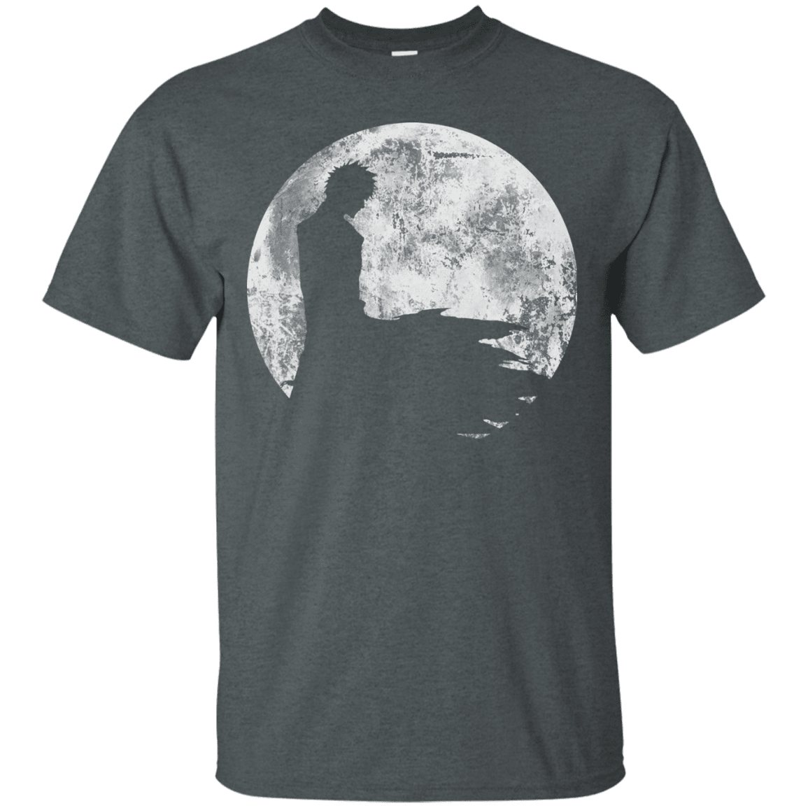 T-Shirts Dark Heather / S Shinigami Moon T-Shirt