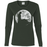 T-Shirts Forest / S Shinigami Moon Women's Long Sleeve T-Shirt
