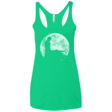 T-Shirts Envy / X-Small Shinigami Moon Women's Triblend Racerback Tank
