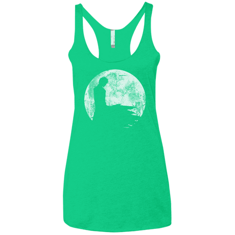 T-Shirts Envy / X-Small Shinigami Moon Women's Triblend Racerback Tank