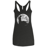 T-Shirts Vintage Black / X-Small Shinigami Moon Women's Triblend Racerback Tank