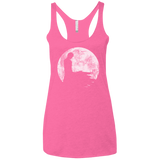 T-Shirts Vintage Pink / X-Small Shinigami Moon Women's Triblend Racerback Tank
