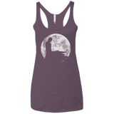 T-Shirts Vintage Purple / X-Small Shinigami Moon Women's Triblend Racerback Tank