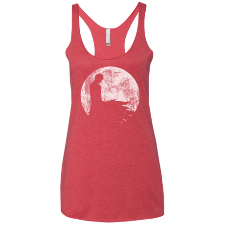 T-Shirts Vintage Red / X-Small Shinigami Moon Women's Triblend Racerback Tank