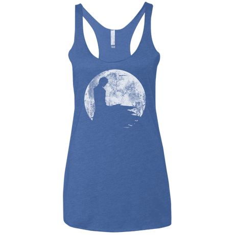 T-Shirts Vintage Royal / X-Small Shinigami Moon Women's Triblend Racerback Tank
