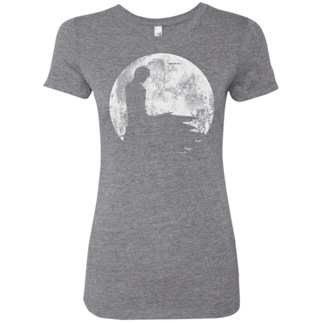 T-Shirts Premium Heather / S Shinigami Moon Women's Triblend T-Shirt