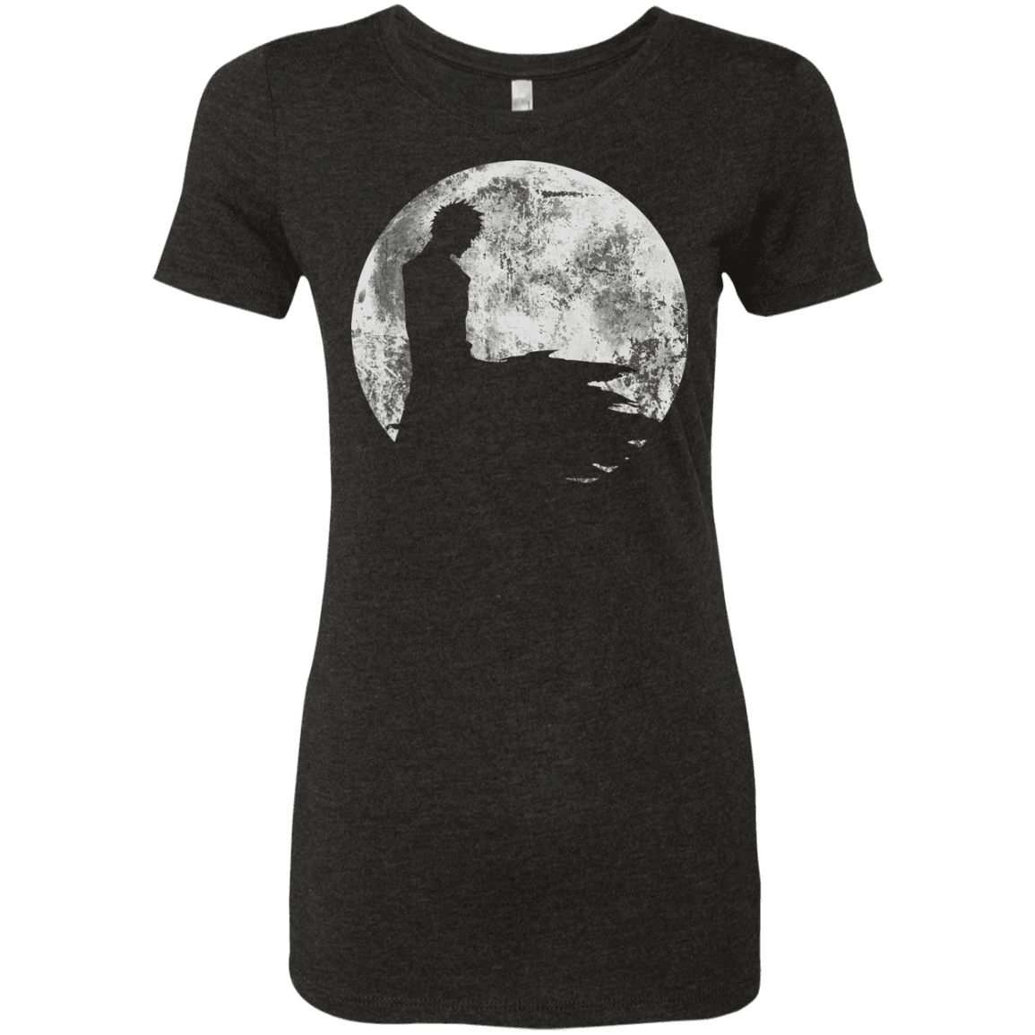 T-Shirts Vintage Black / S Shinigami Moon Women's Triblend T-Shirt
