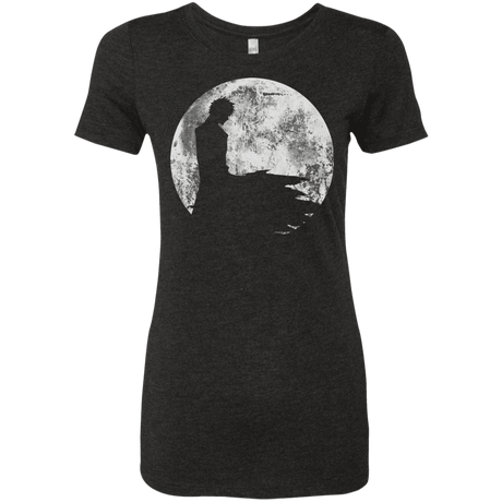 T-Shirts Vintage Black / S Shinigami Moon Women's Triblend T-Shirt