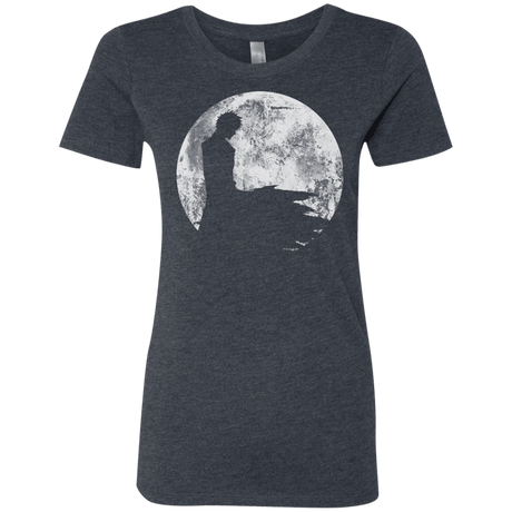 T-Shirts Vintage Navy / S Shinigami Moon Women's Triblend T-Shirt
