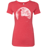 T-Shirts Vintage Red / S Shinigami Moon Women's Triblend T-Shirt