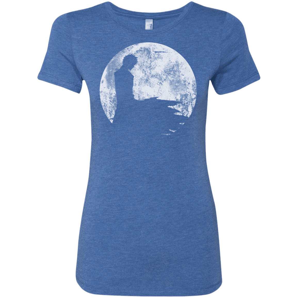 T-Shirts Vintage Royal / S Shinigami Moon Women's Triblend T-Shirt