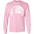 T-Shirts Light Pink / YS Shinigami Moon Youth Long Sleeve T-Shirt