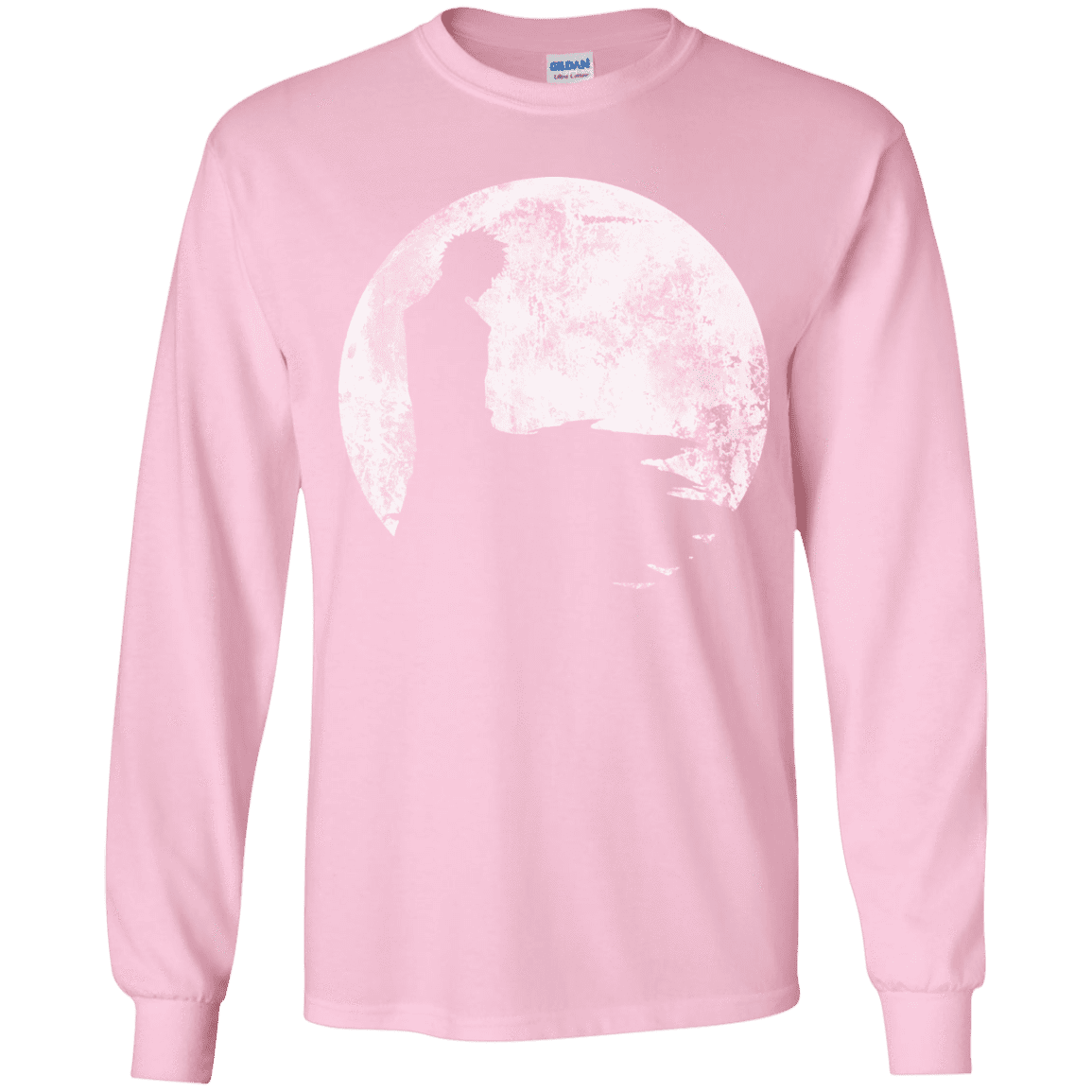 T-Shirts Light Pink / YS Shinigami Moon Youth Long Sleeve T-Shirt