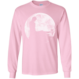 T-Shirts Light Pink / YS Shinigami Moon Youth Long Sleeve T-Shirt