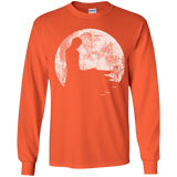T-Shirts Orange / YS Shinigami Moon Youth Long Sleeve T-Shirt