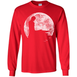 T-Shirts Red / YS Shinigami Moon Youth Long Sleeve T-Shirt