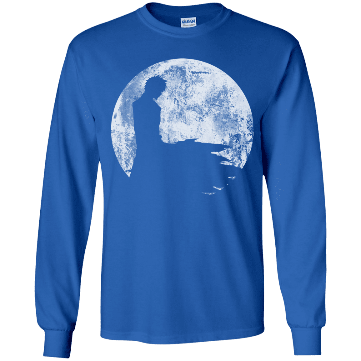 T-Shirts Royal / YS Shinigami Moon Youth Long Sleeve T-Shirt