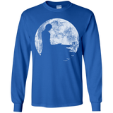 T-Shirts Royal / YS Shinigami Moon Youth Long Sleeve T-Shirt