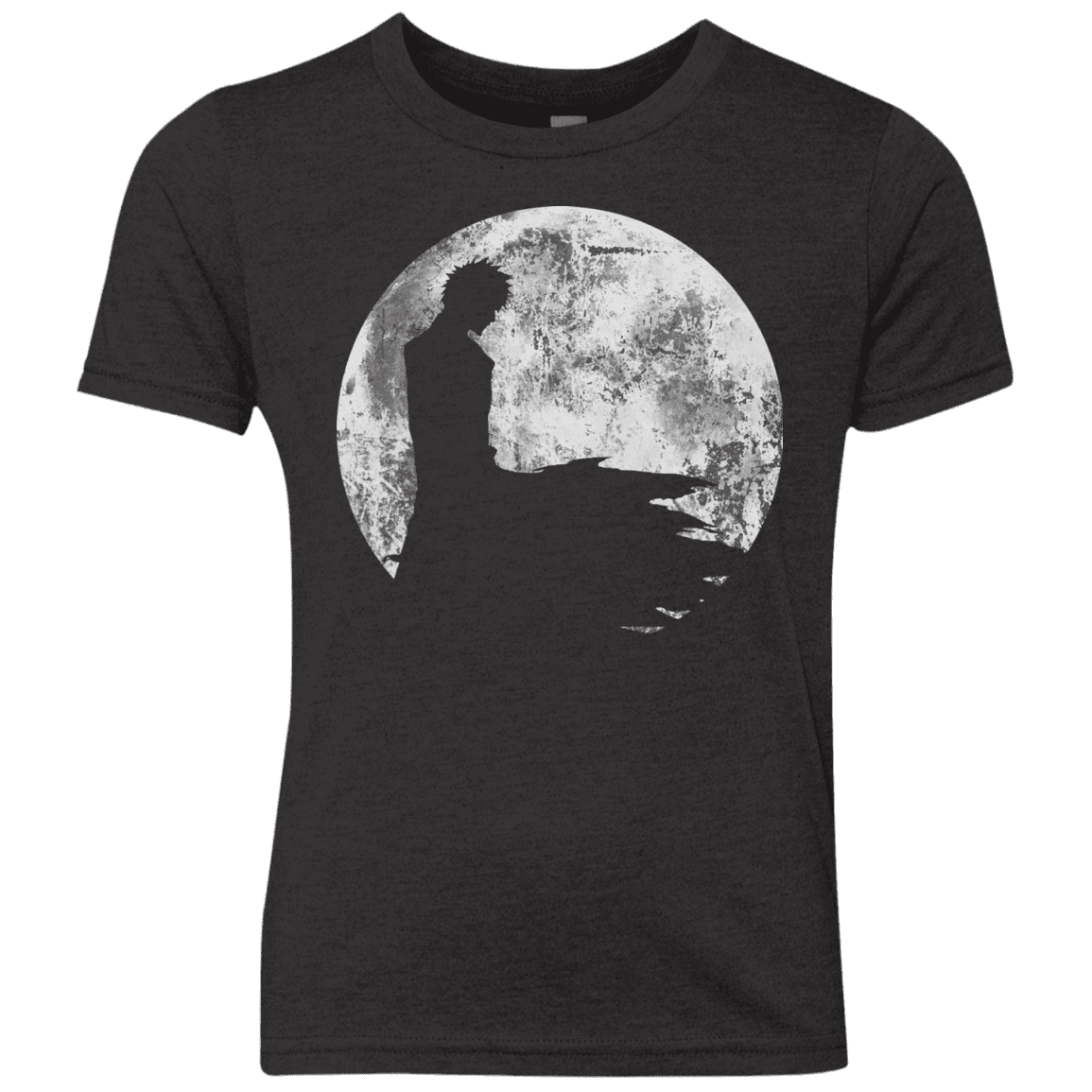 T-Shirts Vintage Black / YXS Shinigami Moon Youth Triblend T-Shirt