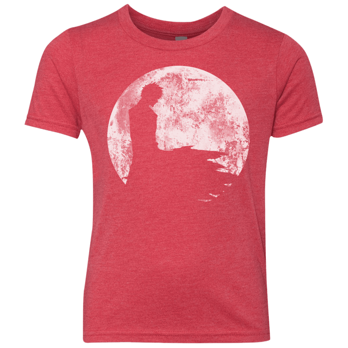 T-Shirts Vintage Red / YXS Shinigami Moon Youth Triblend T-Shirt