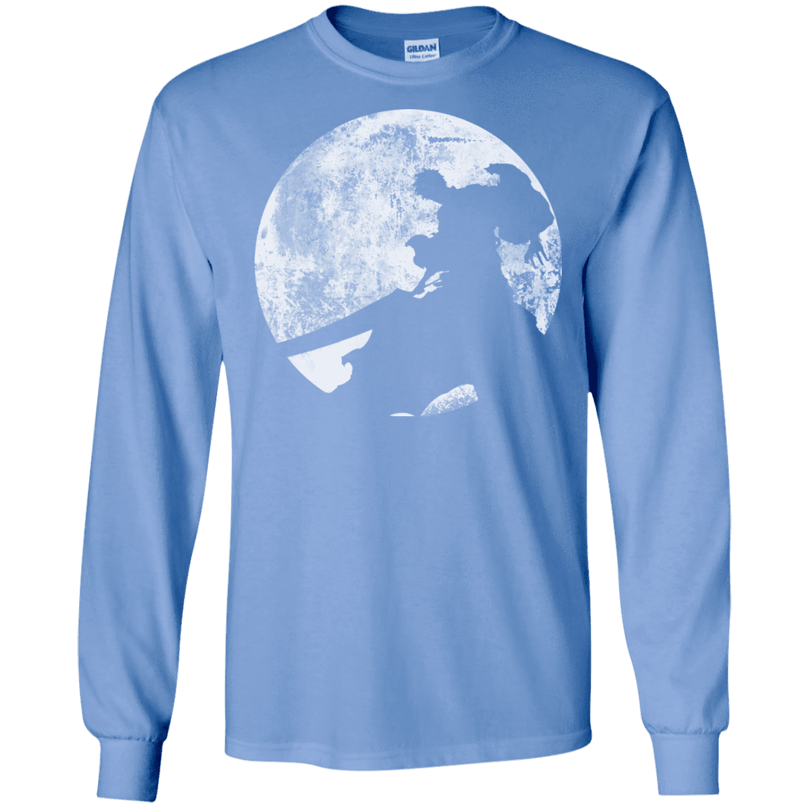 T-Shirts Carolina Blue / S Shinigami Sword Men's Long Sleeve T-Shirt