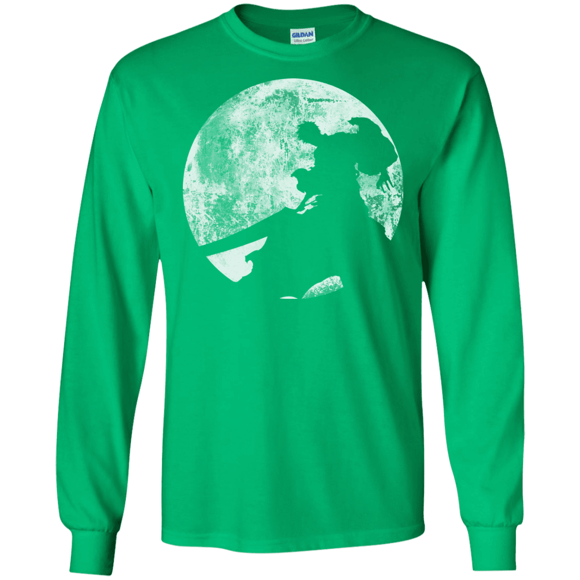 T-Shirts Irish Green / S Shinigami Sword Men's Long Sleeve T-Shirt