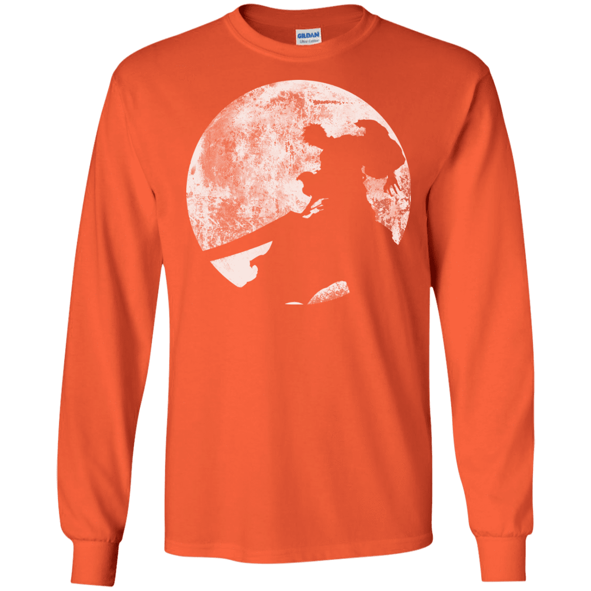 T-Shirts Orange / S Shinigami Sword Men's Long Sleeve T-Shirt