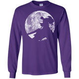 T-Shirts Purple / S Shinigami Sword Men's Long Sleeve T-Shirt