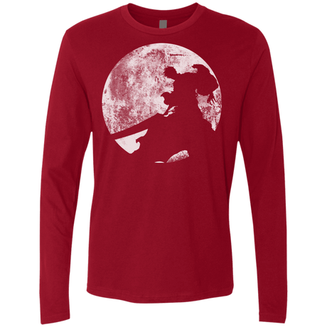 T-Shirts Cardinal / S Shinigami Sword Men's Premium Long Sleeve
