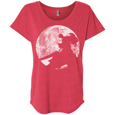 T-Shirts Vintage Red / X-Small Shinigami Sword Triblend Dolman Sleeve