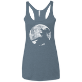 T-Shirts Indigo / X-Small Shinigami Sword Women's Triblend Racerback Tank