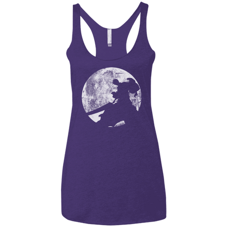 T-Shirts Purple Rush / X-Small Shinigami Sword Women's Triblend Racerback Tank