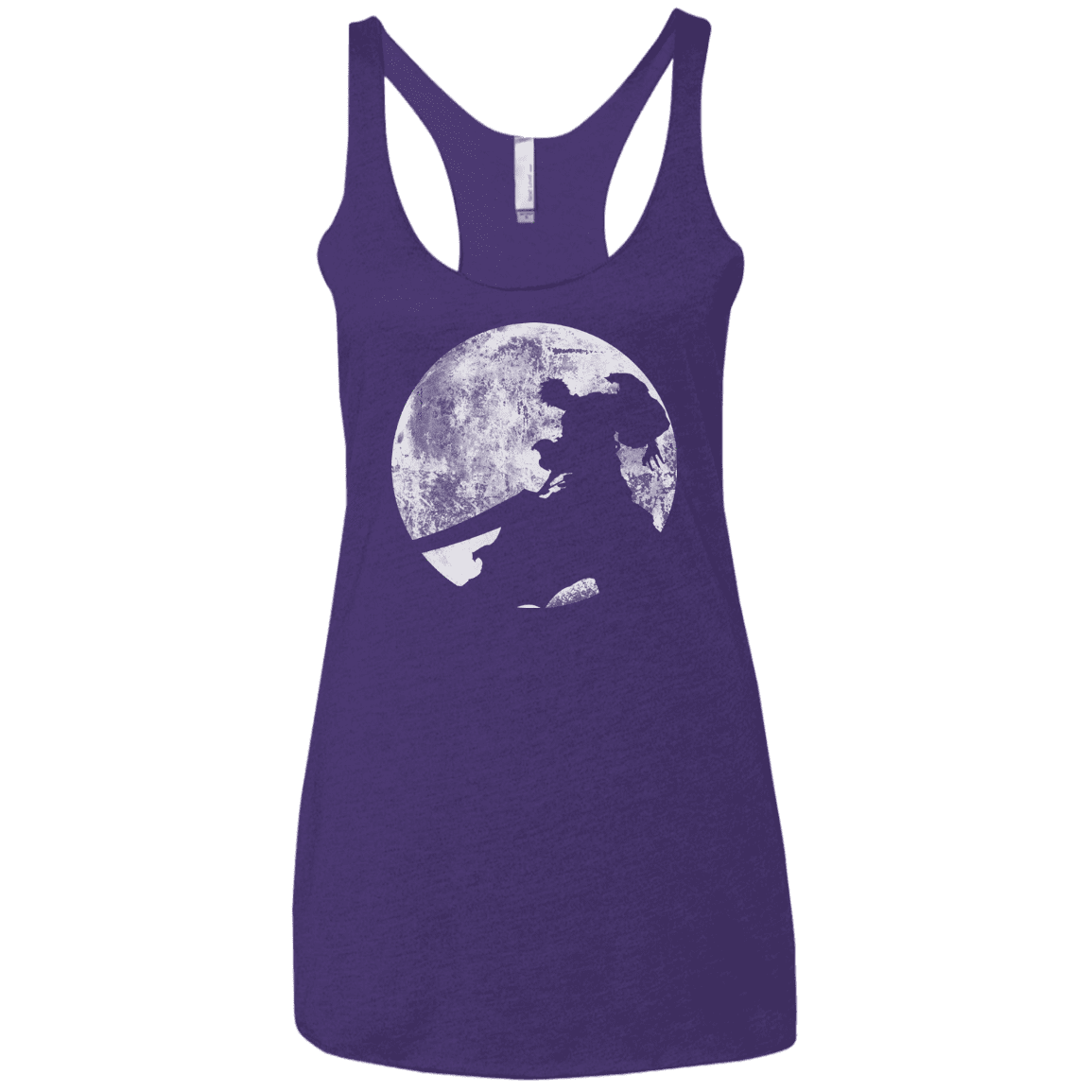 T-Shirts Purple Rush / X-Small Shinigami Sword Women's Triblend Racerback Tank