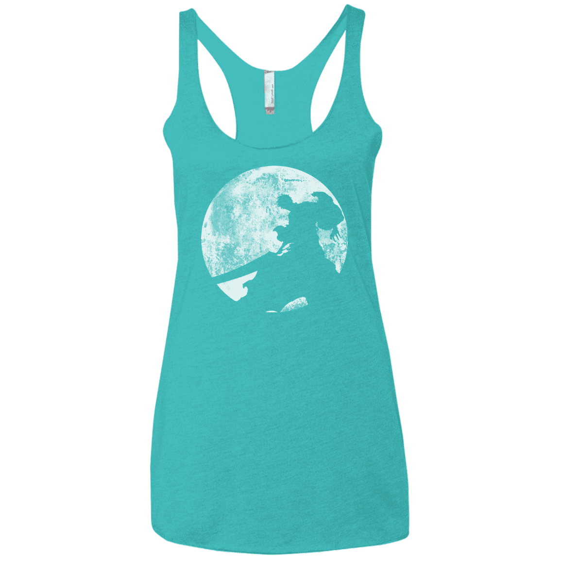 T-Shirts Tahiti Blue / X-Small Shinigami Sword Women's Triblend Racerback Tank