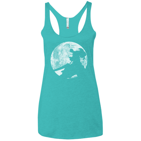 T-Shirts Tahiti Blue / X-Small Shinigami Sword Women's Triblend Racerback Tank