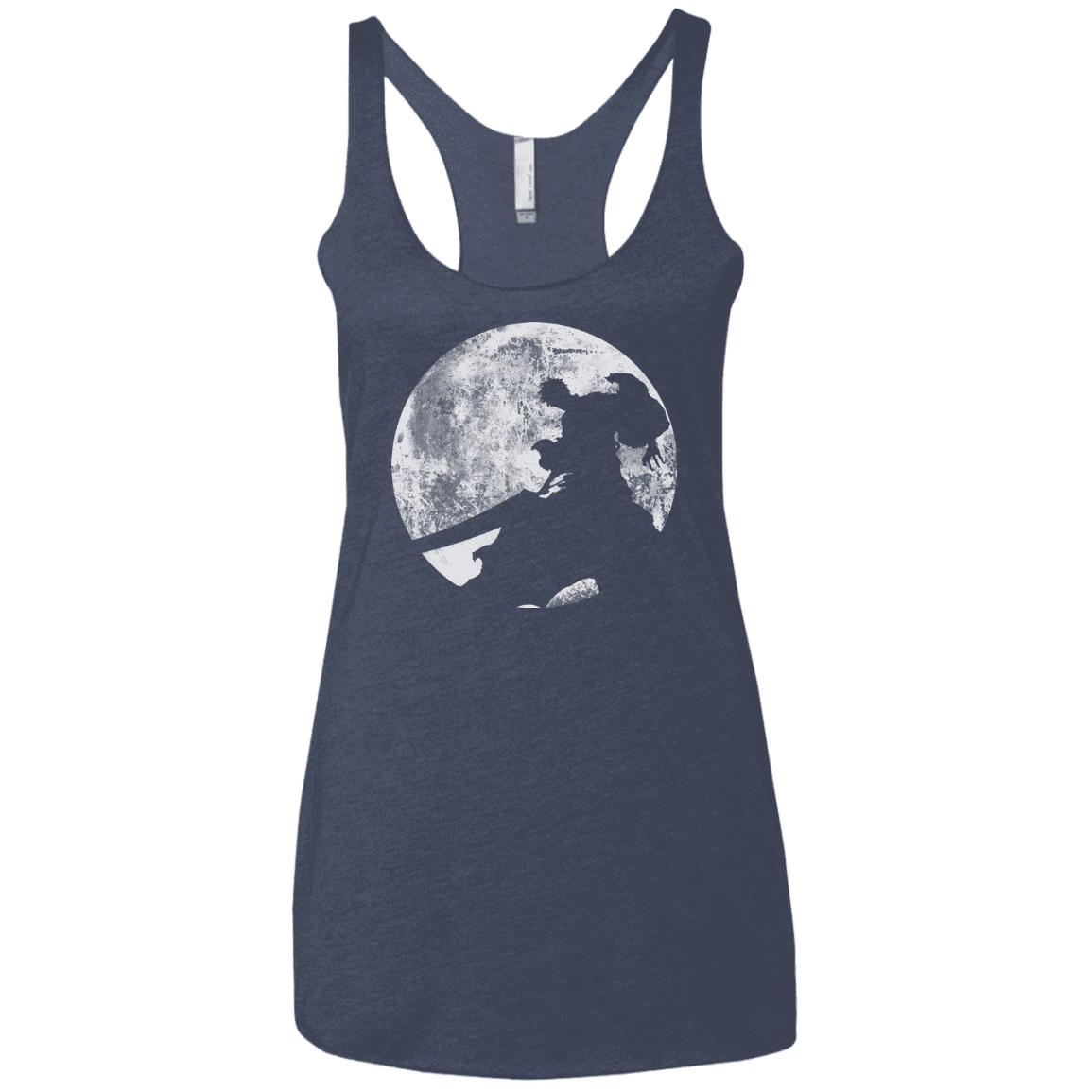 T-Shirts Vintage Navy / X-Small Shinigami Sword Women's Triblend Racerback Tank