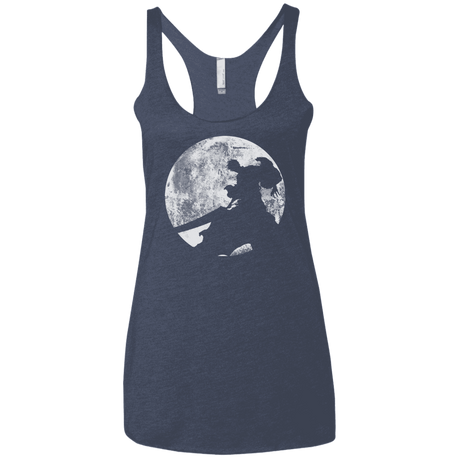 T-Shirts Vintage Navy / X-Small Shinigami Sword Women's Triblend Racerback Tank